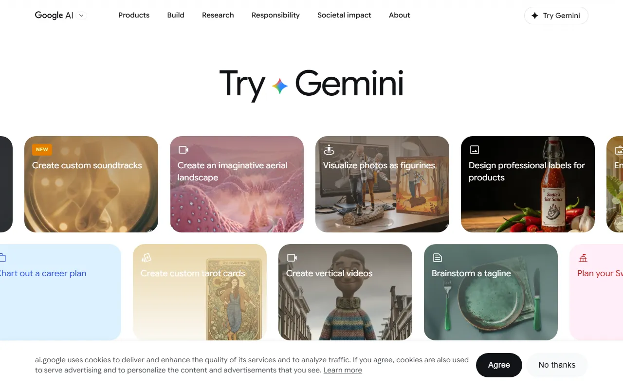 Google AI screenshot