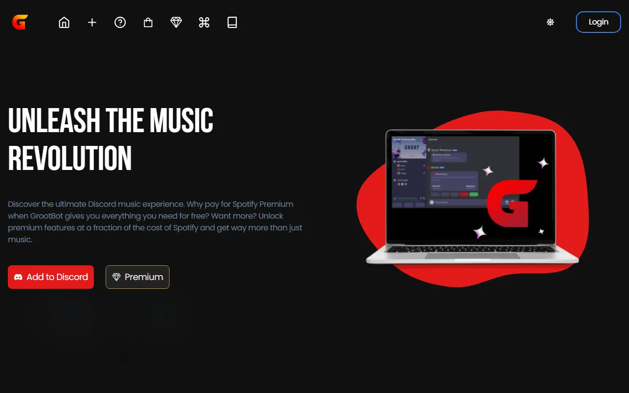 Groot Music screenshot