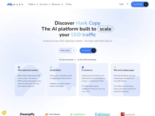 Mark Copy AI screenshot