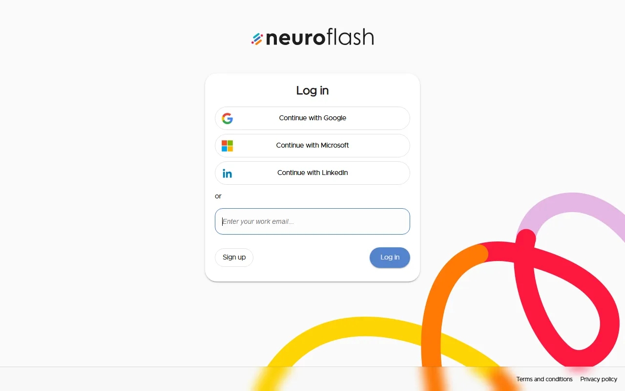 Neuroflash screenshot