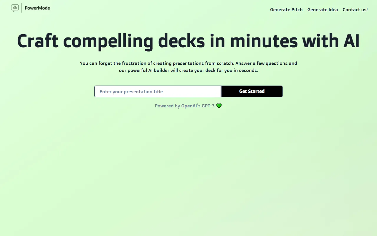 PowerMode AI screenshot
