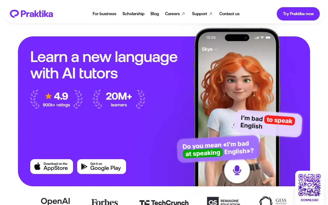 Praktika ai screenshot