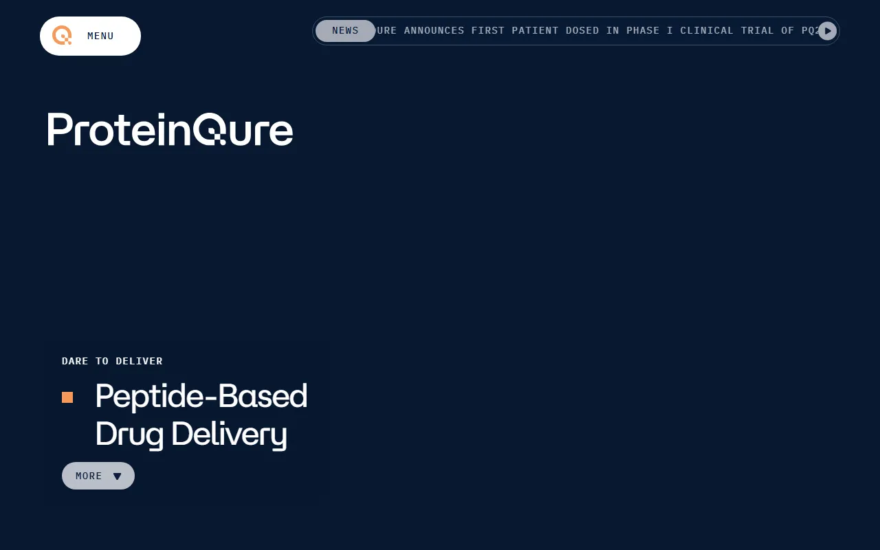 ProteinQure screenshot